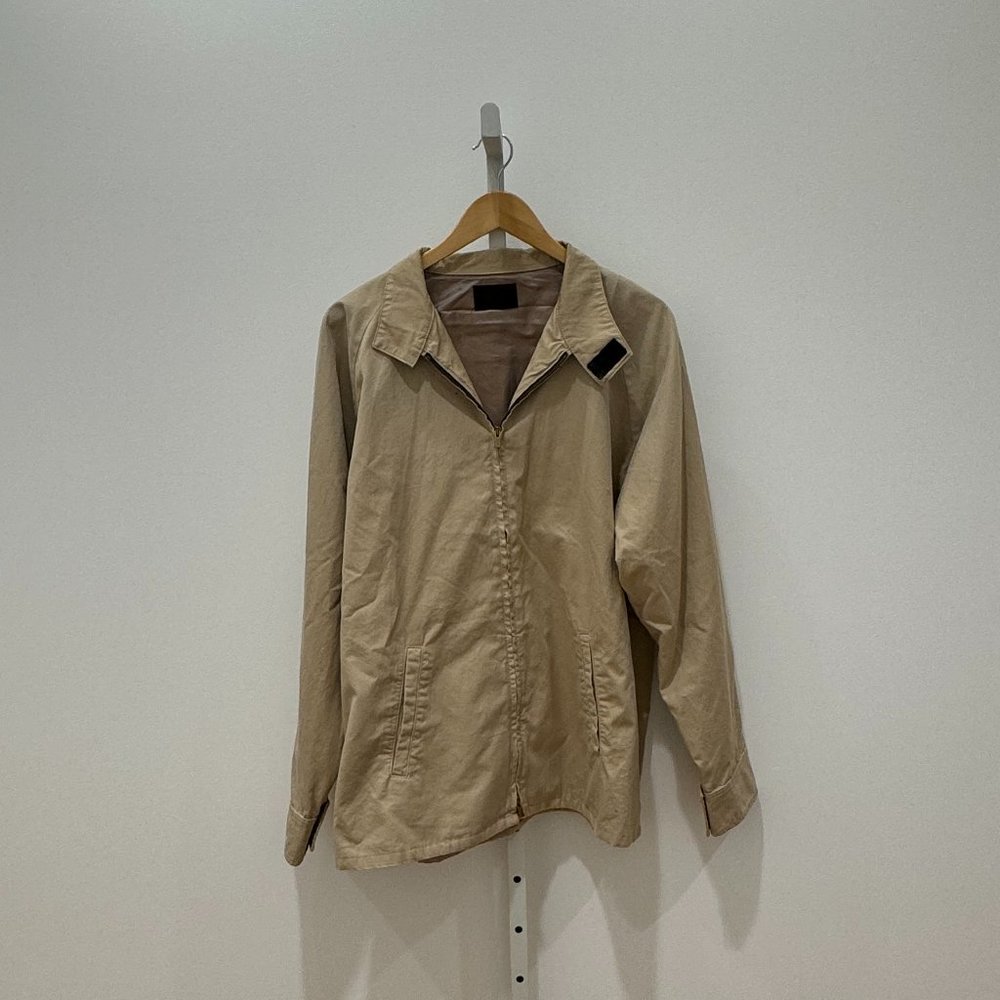 Fog Baseball Jacket Beige